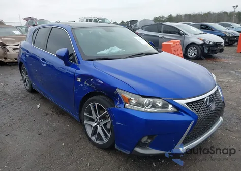 2016 Lexus Ct 200H из США, поврежденный, VIN JTHKD5BH7G2271843